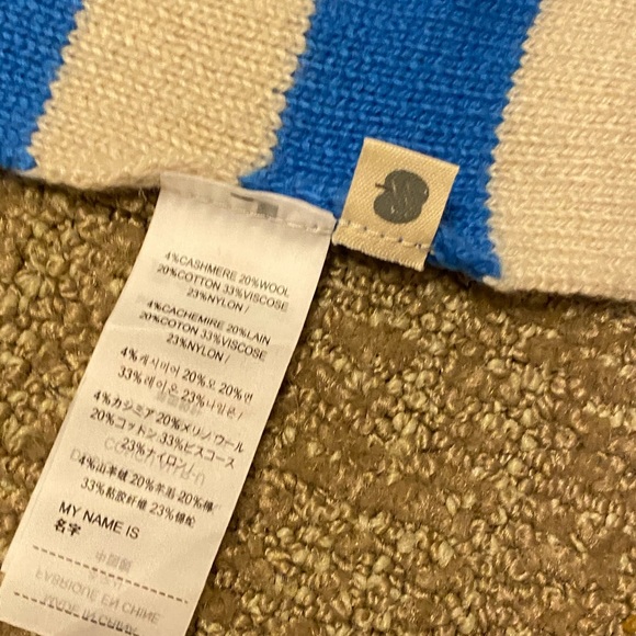 NWT Bonnie Mob Rufus Knit Bunny Ears Shawl Blanket Bonniemob - Picture 4 of 6